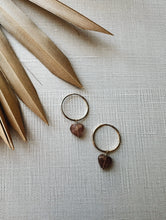 Load image into Gallery viewer, Strawberry Sweetheart Hoops