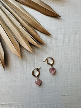 Load image into Gallery viewer, Heart Eyes Hoops