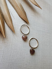 Load image into Gallery viewer, Strawberry Sweetheart Hoops