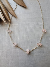 Load image into Gallery viewer, Rose Quartz Necklace no. 1