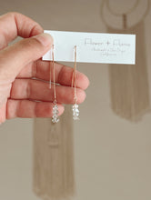 Load image into Gallery viewer, Herkimer Diamond Earrings no. 4