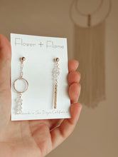 Load image into Gallery viewer, Herkimer Diamond Earrings no. 1