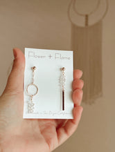 Load image into Gallery viewer, Herkimer Diamond Earrings no. 1