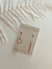 Load image into Gallery viewer, Herkimer Diamond Earrings no. 1