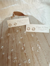Load image into Gallery viewer, Herkimer Diamond Earrings no. 6