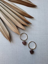 Load image into Gallery viewer, Strawberry Sweetheart Hoops
