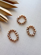 Load image into Gallery viewer, Pink Bloom Pearl Ring
