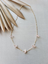 Load image into Gallery viewer, Rose Quartz Necklace no. 1
