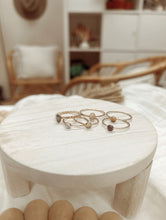 Load image into Gallery viewer, Dainty Gemstone Rings
