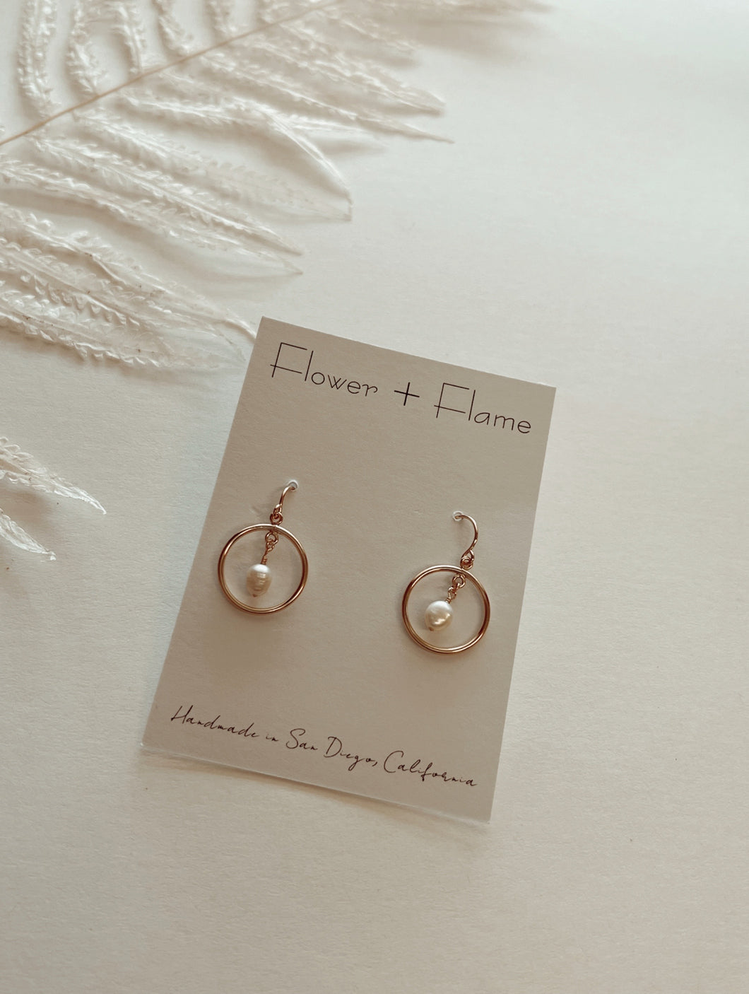 Pearl earrings no. 1