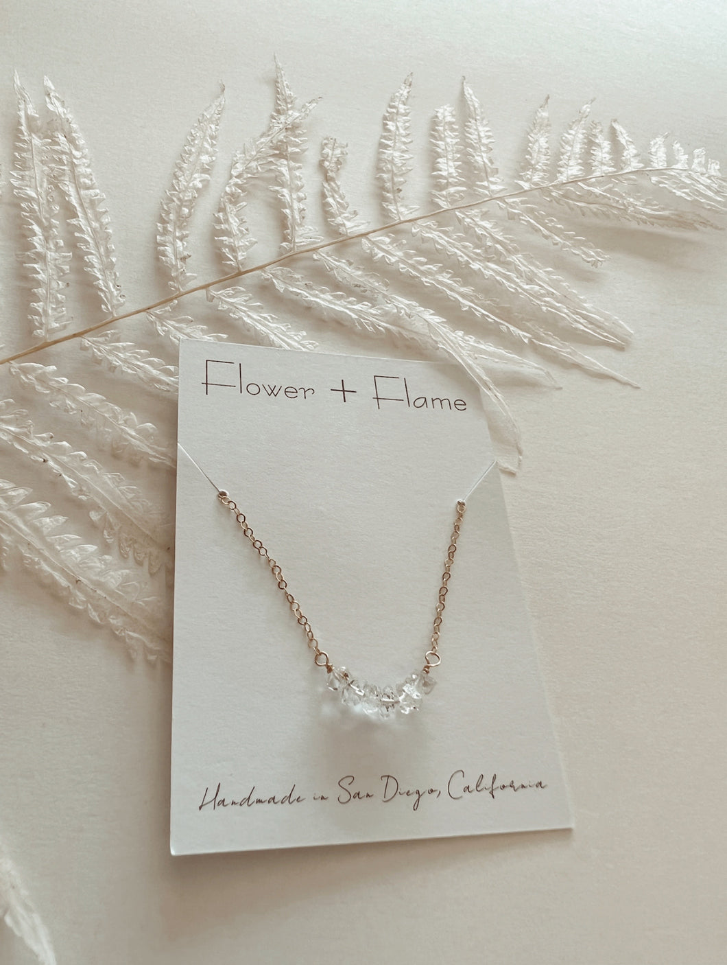 Herkimer Diamond Necklace no. 2