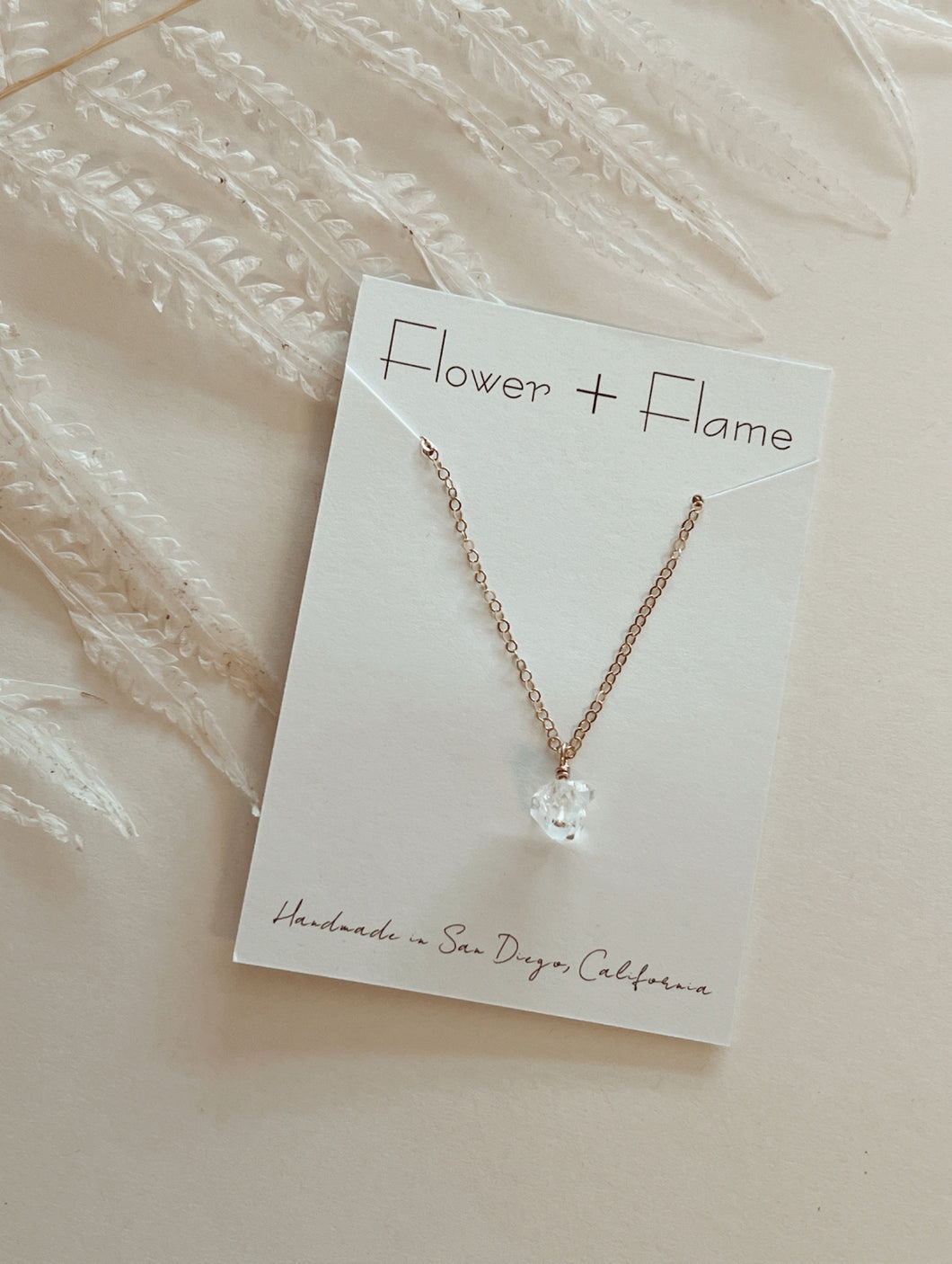 Herkimer Diamond Necklace no. 1