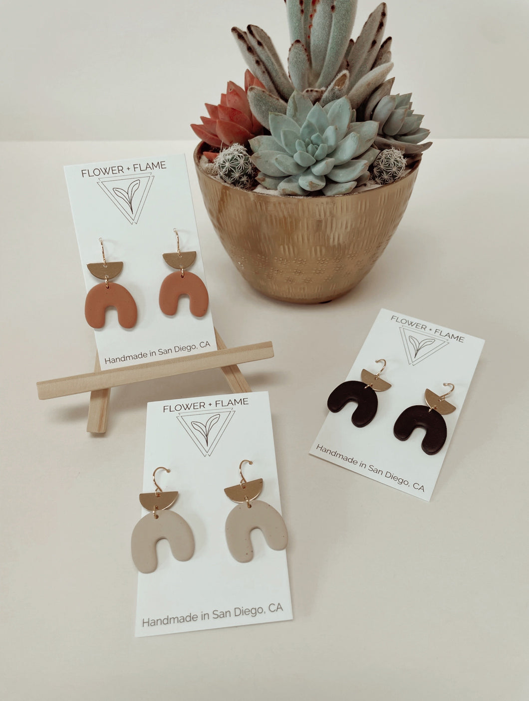 The Mini Mojave Earring | Handmade Polymer Clay Earrings