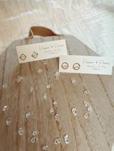 Load image into Gallery viewer, Herkimer Diamond Earrings no. 6
