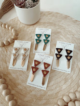 Load image into Gallery viewer, The Loren Earring | Handmade Polymer Clay Earrings
