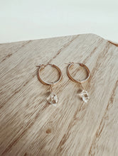 Load image into Gallery viewer, Herkimer Diamond Earrings No. 10
