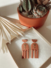 Load image into Gallery viewer, The Sahara Earring | Handmade Polymer Clay Earrings
